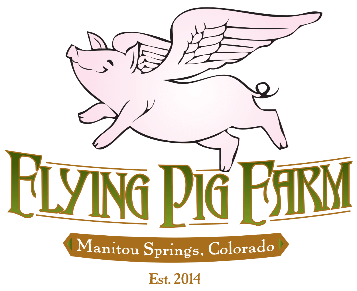 Flying Pig Logo transparent